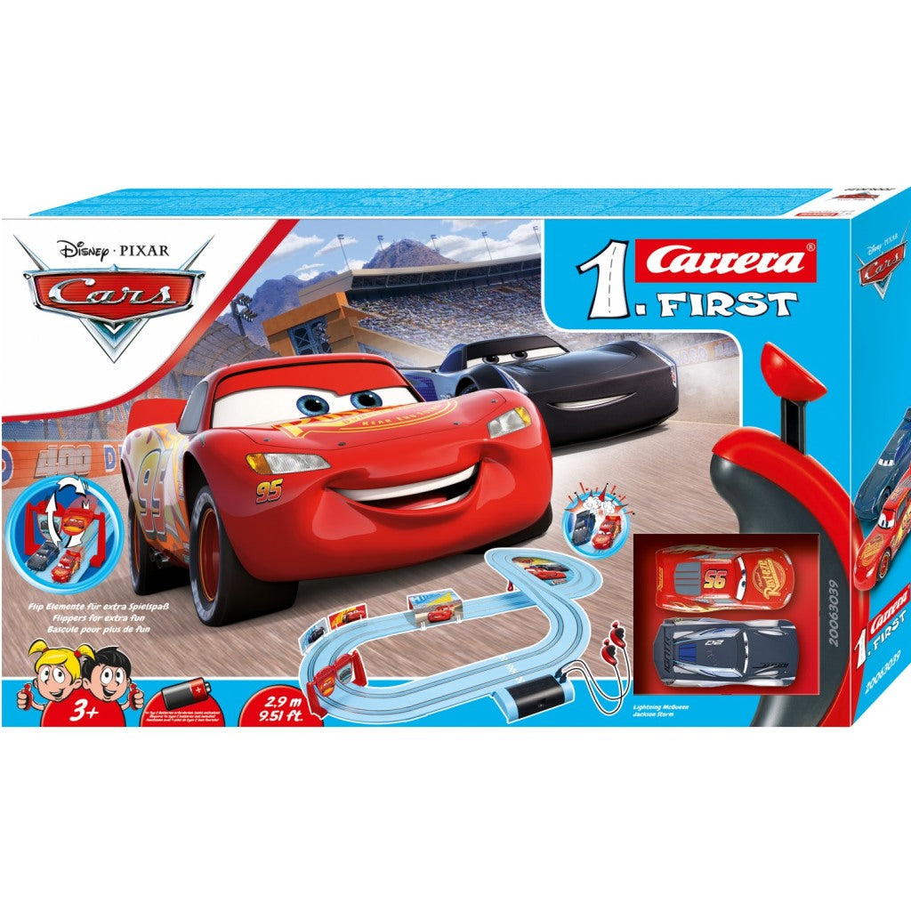 Carrera First Disney Cars Racebaan 290 Cm + 2 Auto'S