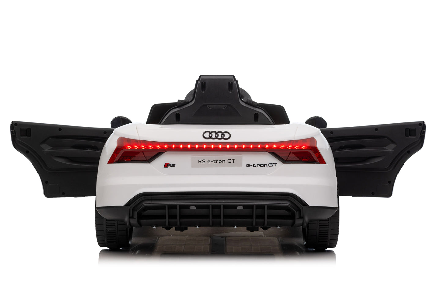 Elektrische Kinderauto 12v - Audi-RS E-Tron GT Speelgoedauto | Wit