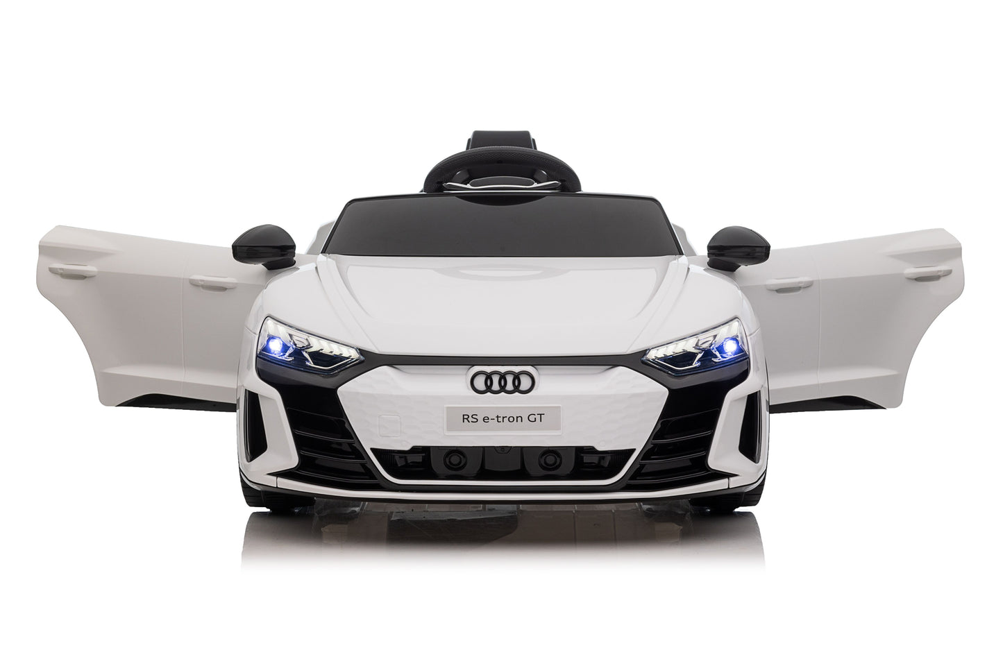 Elektrische Kinderauto 12v - Audi-RS E-Tron GT Speelgoedauto | Wit