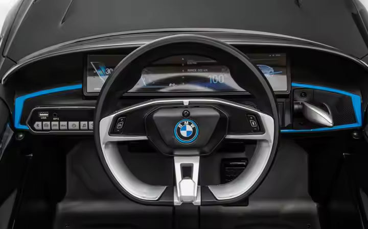Elektrische Kinderauto 12V – BMW i4 Speelgoedauto | Zwart