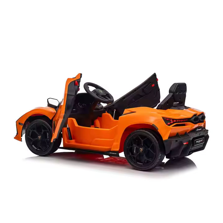 Elektrische Kinderauto 12V – Lamborghini Revuelto Speelgoedauto | Oranje