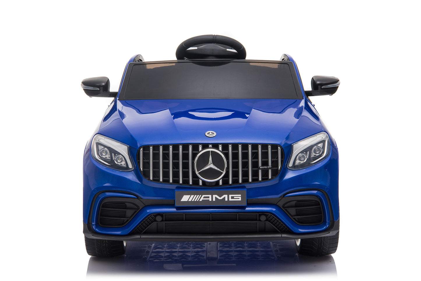 Elektrische Kinderauto 12V – Mercedes-Benz GLC 63S Speelgoedauto | Blauw