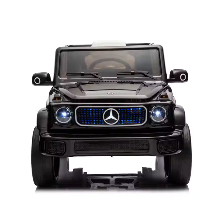 Elektrische Kinderauto 12V – Mercedes-Benz G-Klasse EQG Speelgoedauto | Zwart