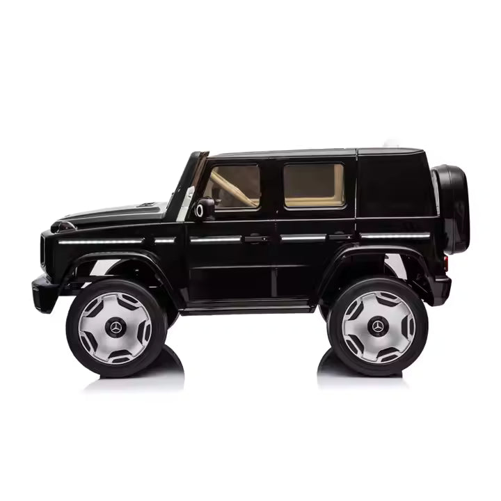 Elektrische Kinderauto 12V – Mercedes-Benz G-Klasse EQG Speelgoedauto | Zwart