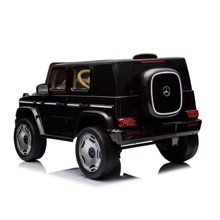 Elektrische Kinderauto 12V – Mercedes-Benz G-Klasse EQG Speelgoedauto | Zwart