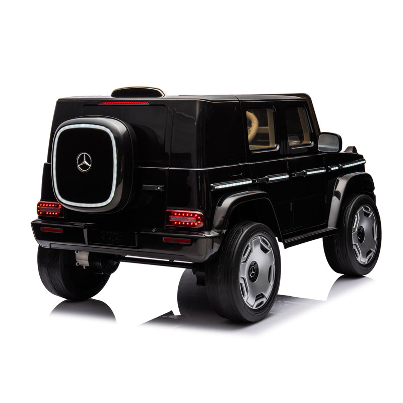 Elektrische Kinderauto 12V – Mercedes-Benz G-Klasse EQG Speelgoedauto | Zwart