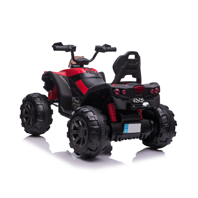 Elektrische KinderQuad 12V – E-Monster Speelgoedquad | Rood
