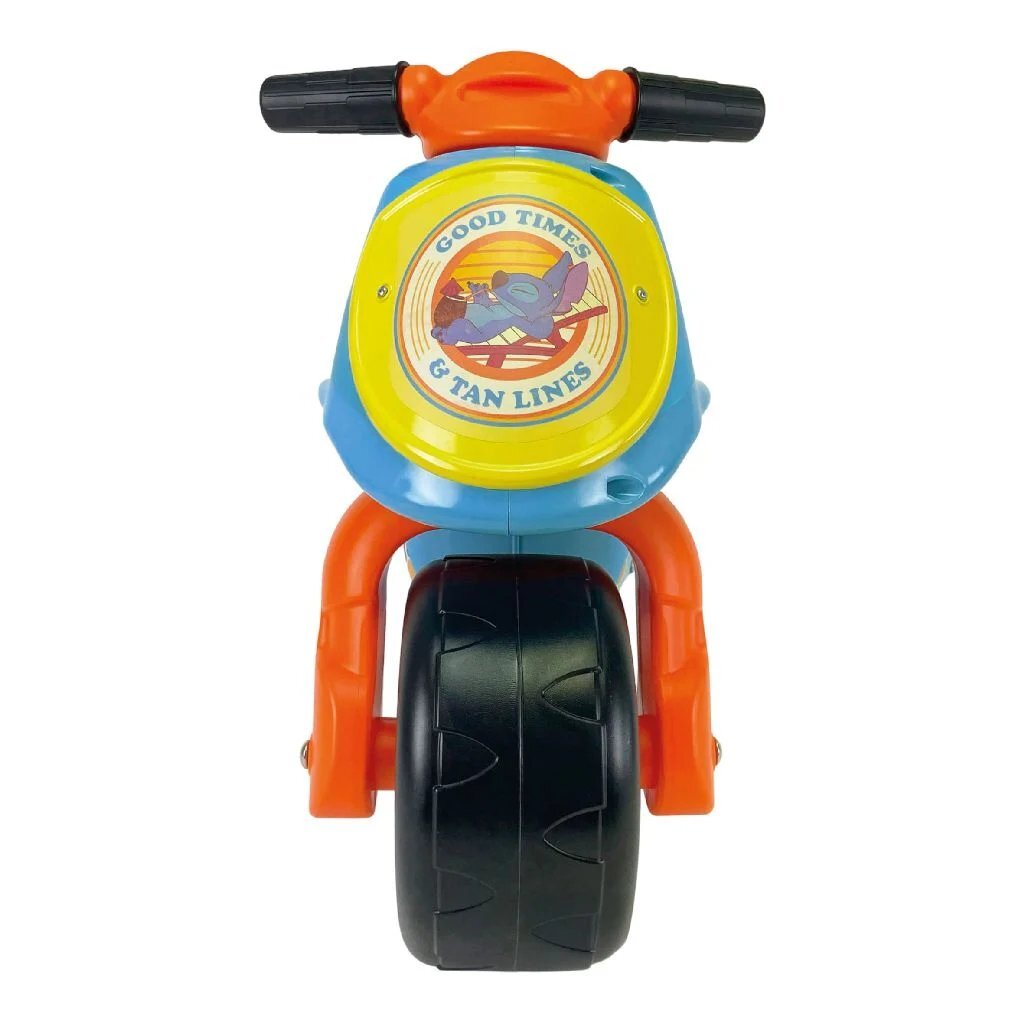 Injusa Disney Stitch Loopmotor Blauw/Oranje/Geel