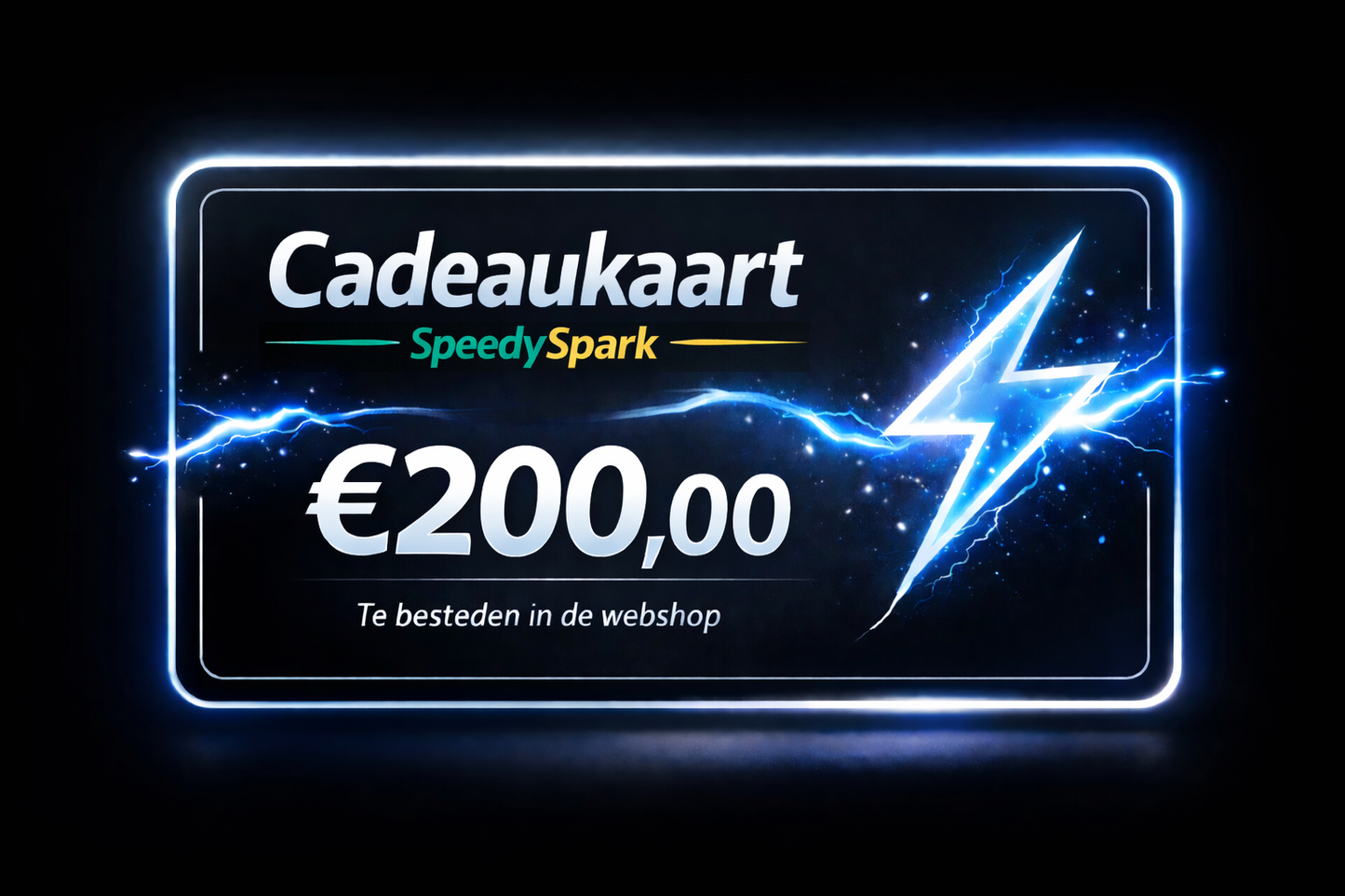 SpeedySpark Cadeaubon