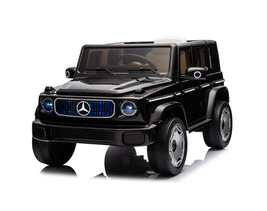 Elektrische Kinderauto 12V – Mercedes-Benz G-Klasse EQG Speelgoedauto | Zwart