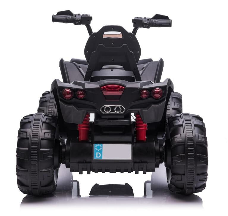 Elektrische KinderQuad 12V – E-Monster Speelgoedquad | Zwart