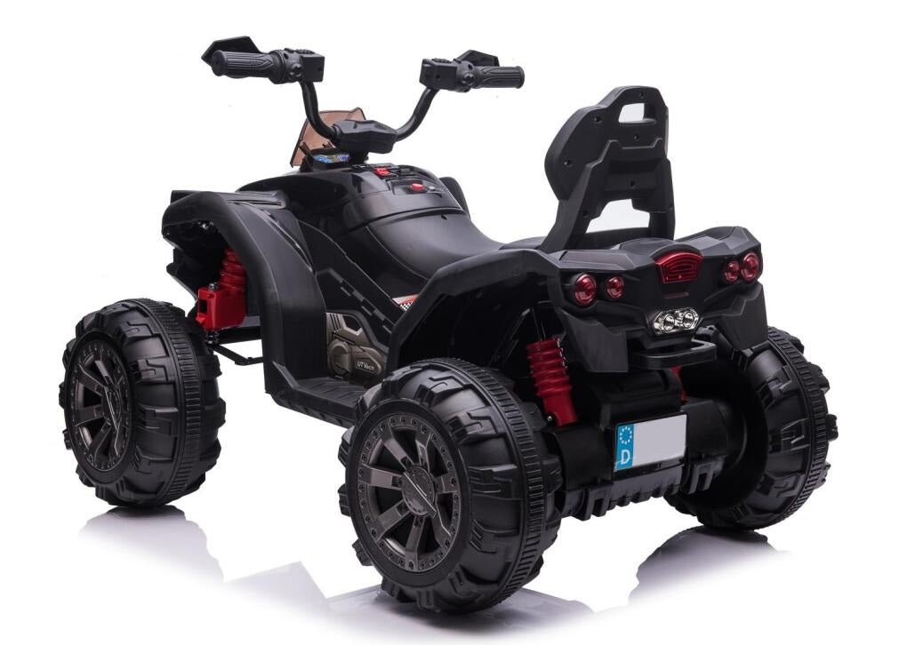 Elektrische KinderQuad 12V – E-Monster Speelgoedquad | Zwart
