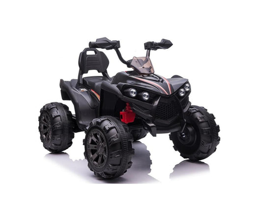 SPEEDYSPARK Elektrische KinderQuad 12V – E-Monster | Zwart, met afstandsbediening