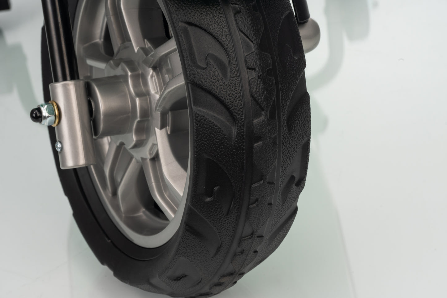 Elektrische Kinderscooter 12V – Vespa Primavera - Mintgroen, met rubberen banden |SPEEDYSPARK|